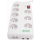 Ever Home - 8 gniazd, 2m, AV/RJ-45, biała - 105048 - zdjęcie 2